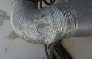 Damaged Dryer Vent