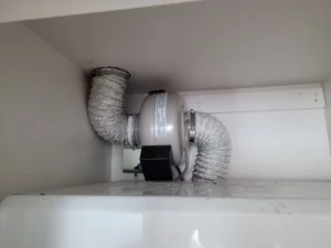 Ortech Dryer Booster Fan Install