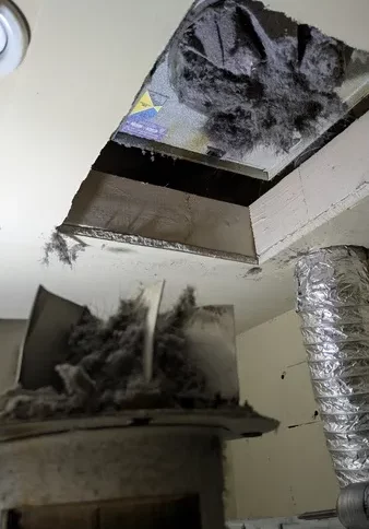 Old Dryer Booster Fan