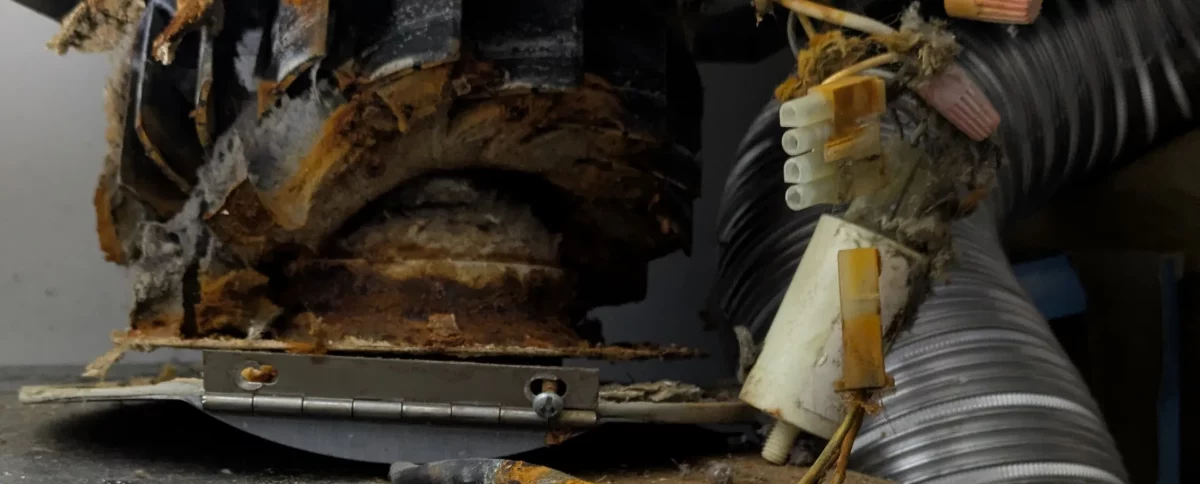 Burning Dryer Booster Fan